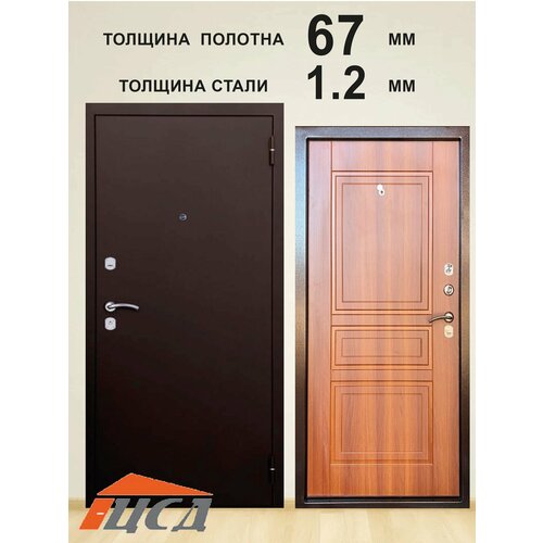 Входная дверь ЦСД Мини 860 на 1900 Левая