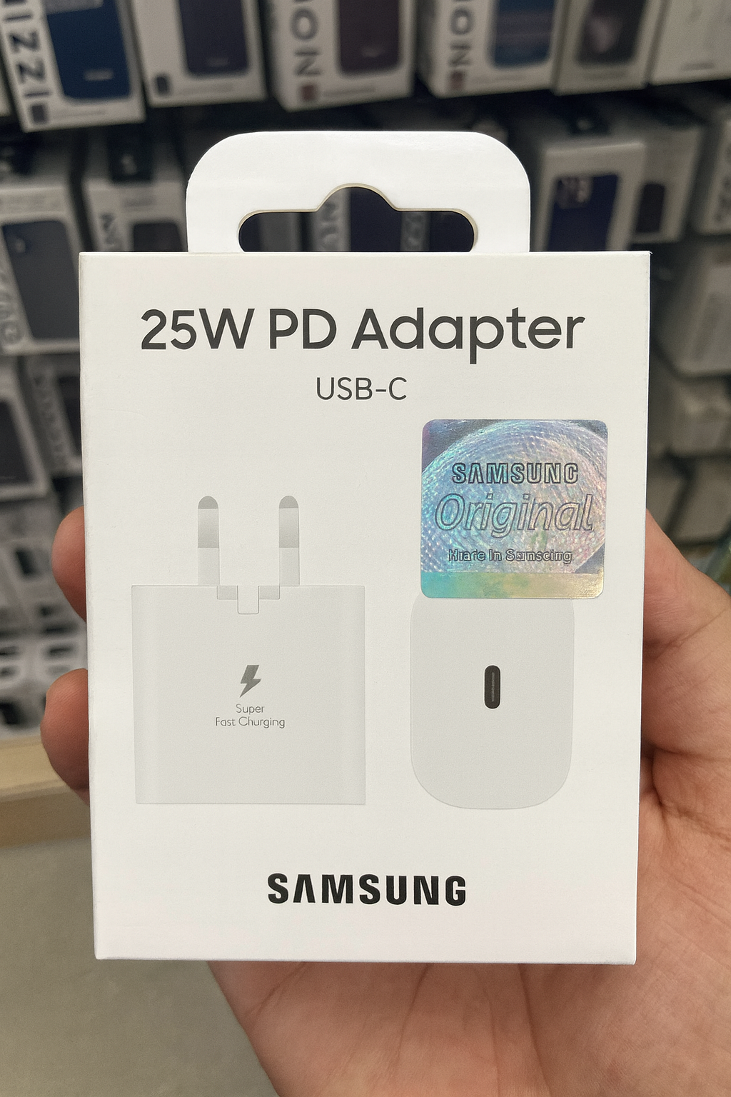 Адаптер питания Samsung 25 Вт — fast charging зарядное устройство премиум-класс — фото 1