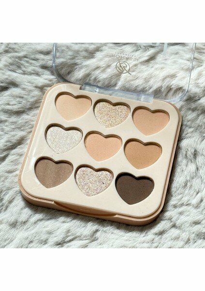 Тени для глаз, палетка для век и глаз с матовыми и блестящими оттенками — фото 1