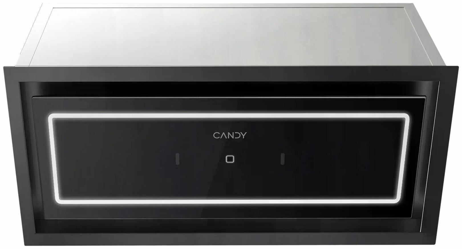 Вытяжка CANDY CVXBI662GB, полновстраиваемая, отвод/циркуляция, 180 Вт