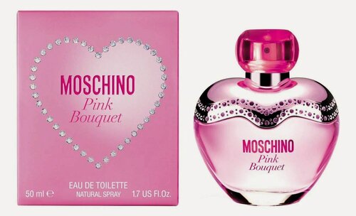 Изображение товара Туалетная вода "Pink Bouquet" Moschino, женская, фруктовые цветочные ноты, 50 мл