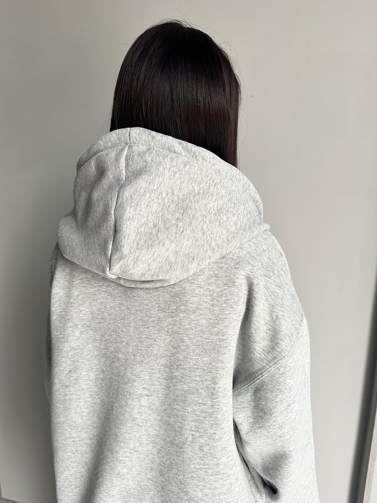 Худи INK Черный, серый, светло-серый, размер Std, , серый — фото 1