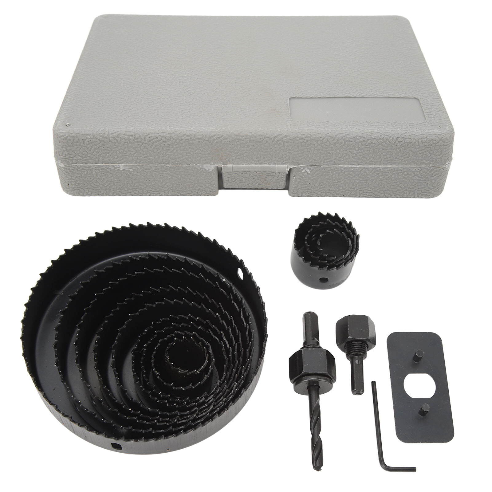 Набор из 16 коронок из углеродистой стали сверл для резки отверстий набор инструментов для гипса