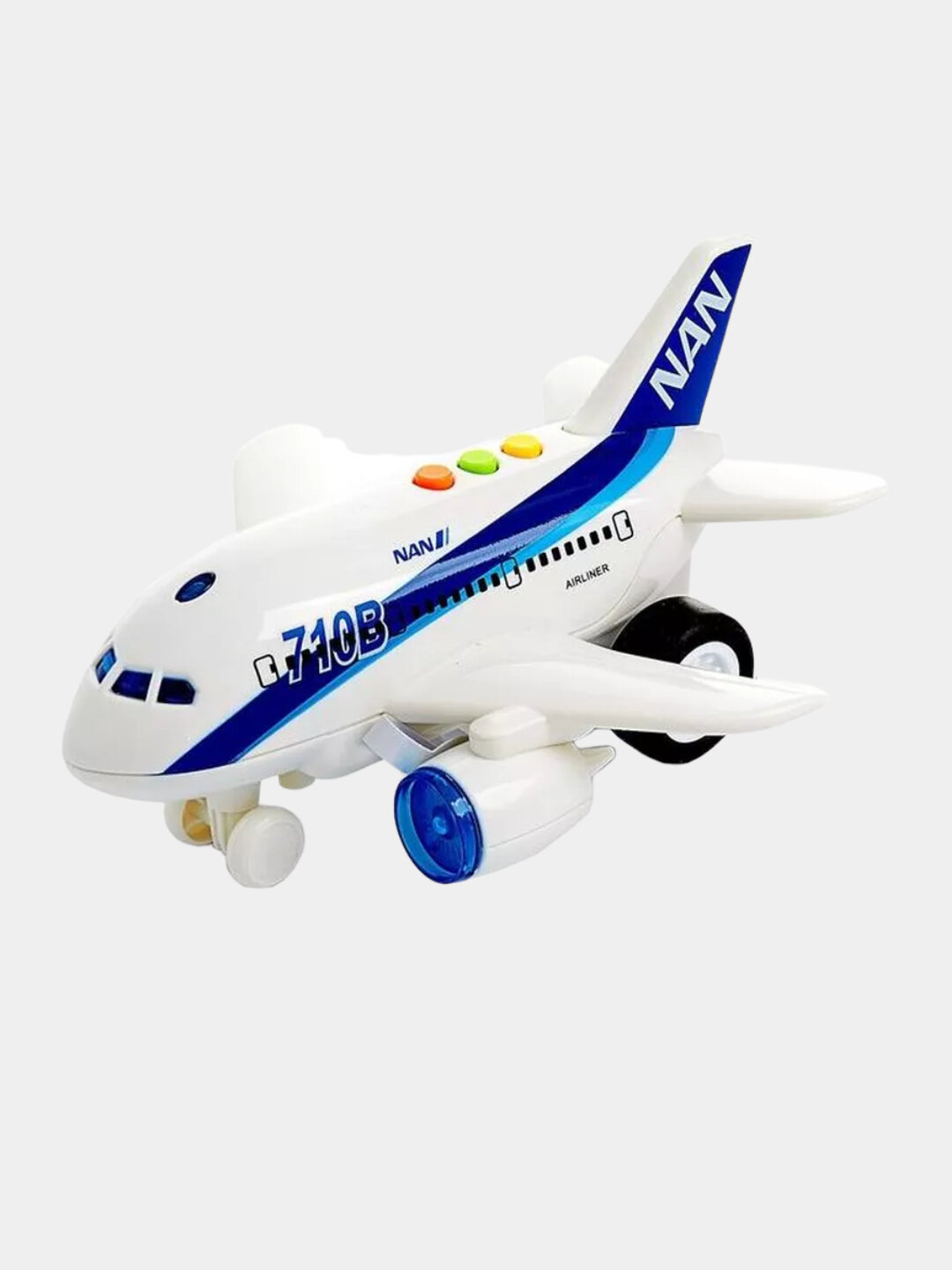 Самолет детский, детская игрушка, воздушный транспорт, машина — фото 1