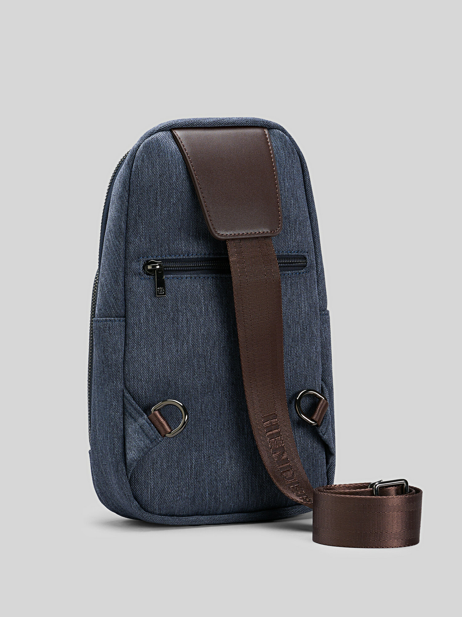 Сумка мессенджер HENDERSON, голубой — фото 1