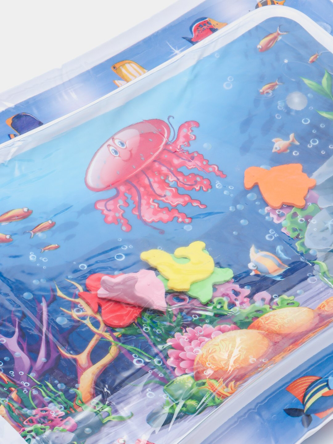 Водяной развивающий коврик, с игрушками, для малышей, 0+, бренд — фото 1