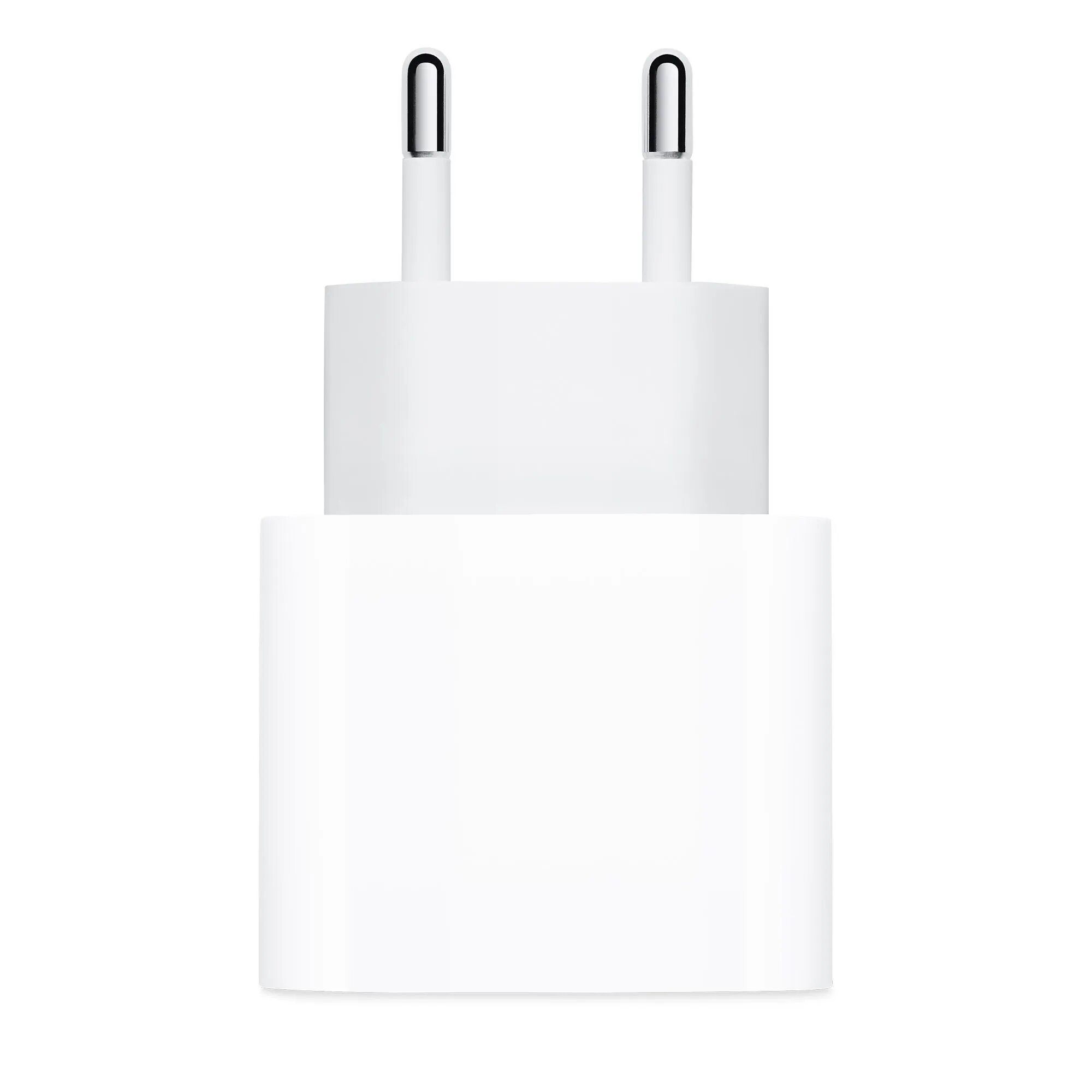 Адаптер питания Apple USB-C 20 Вт (Type-C), быстрая зарядка, белый — фото 1