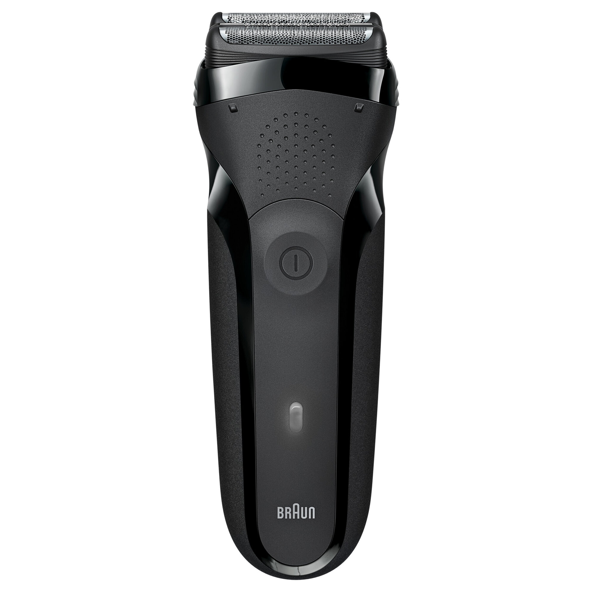 Бритва для мужчин Braun Series 3 300s Black, электрическая, сеточная, беспроводная и водонепроницаемая