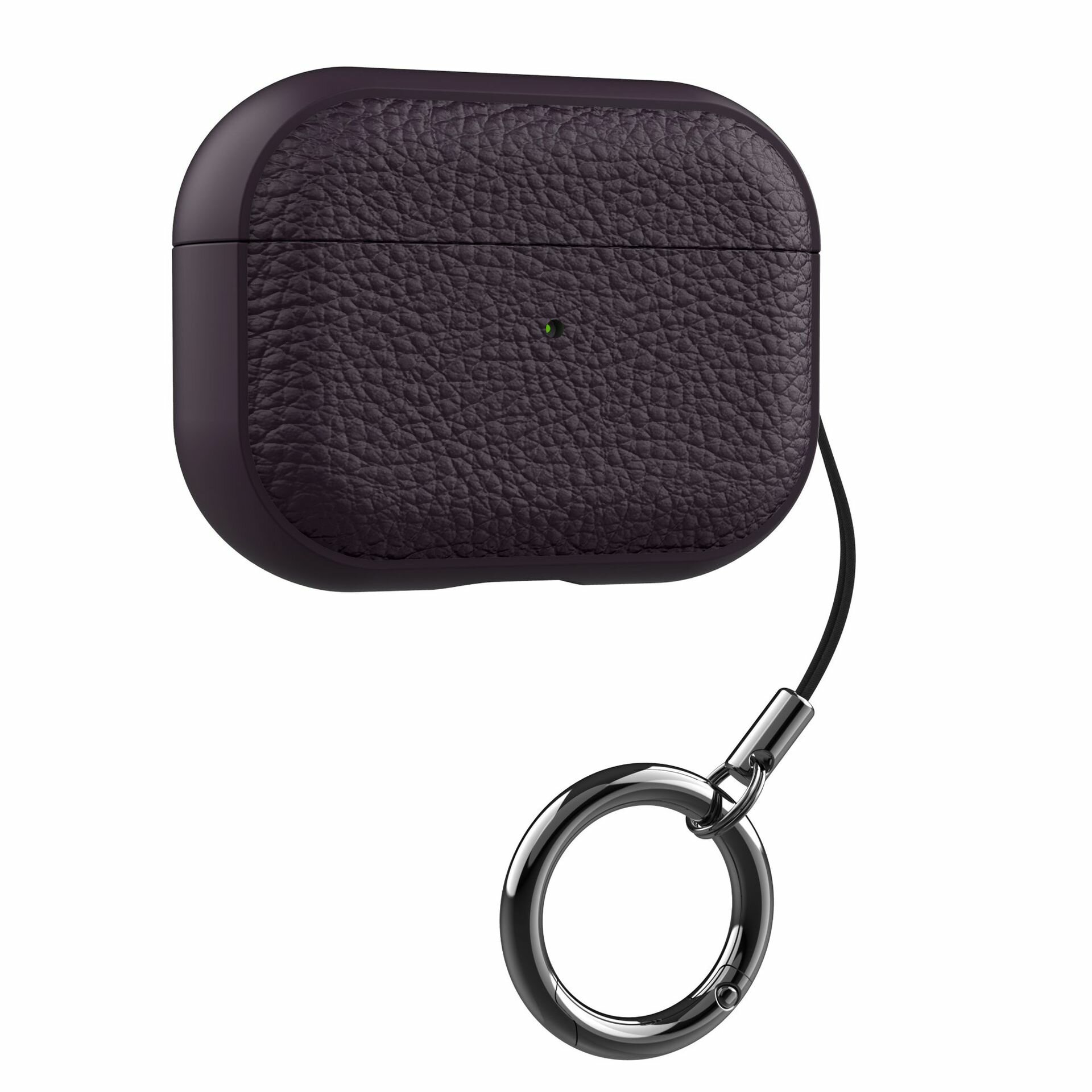 Минималистичный кожаный чехол с текстурой личи для AirPods 4/5, 2-го и 3-го поколений, Pro 2, для Bluetooth-наушников Apple.