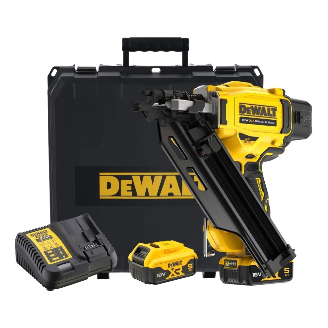 Пистолет гвоздезабивной аккумуляторный DeWALT DCN930P2-QW