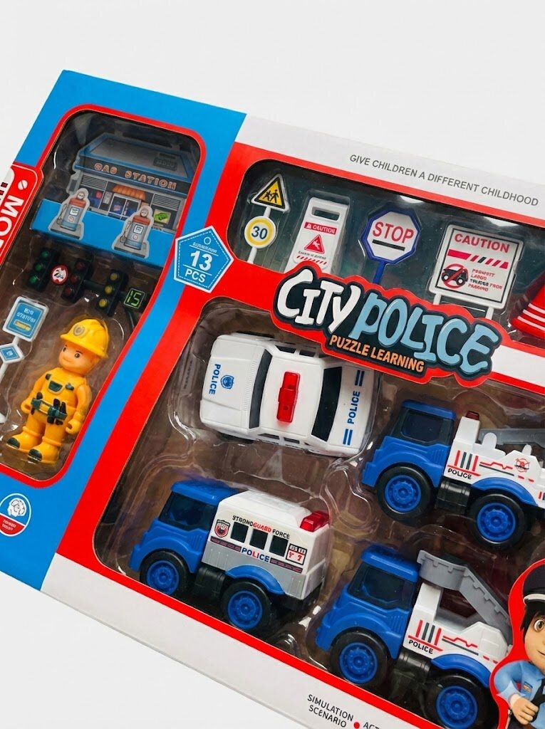 Игровой набор «Городская полиция», 13 предметов — фото 1