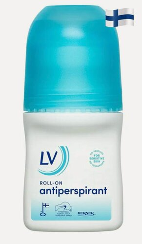 Изображение товара LV роликовый антиперспирант без запаха с аллантонином, 50мл (из Финляндии)