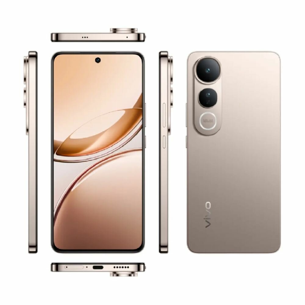 Смартфоны VIVO V50 Lite 8/256GB Titanium Gold — фото 1