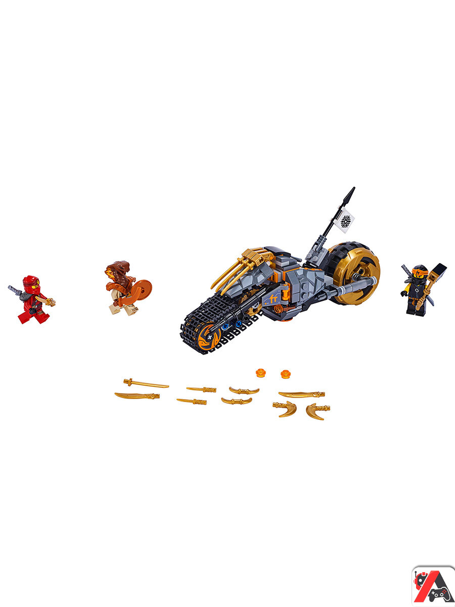 Конструктор Ниндзяго Раллийный мотоцикл Коула — фото 1