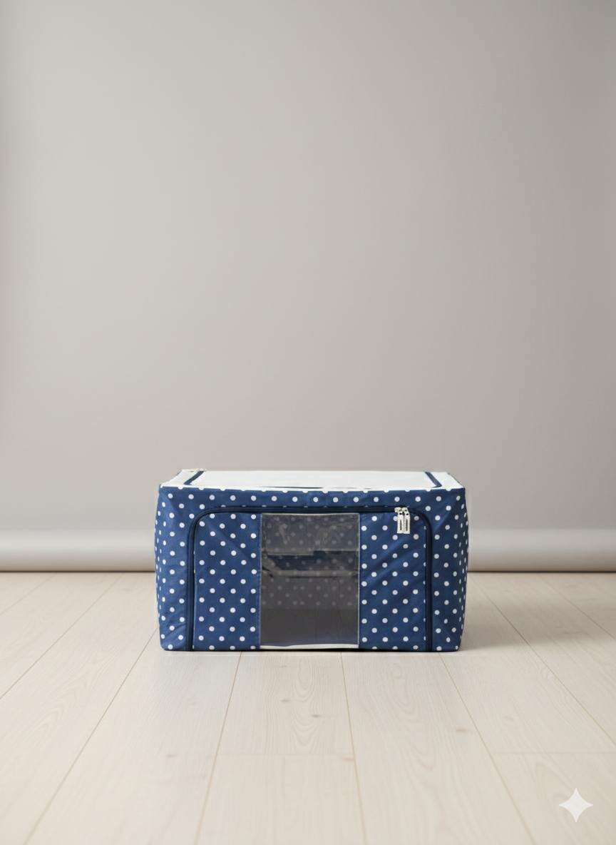 Тканевый органайзер для хранения одежды Практичный и вместительный короб-органайзер