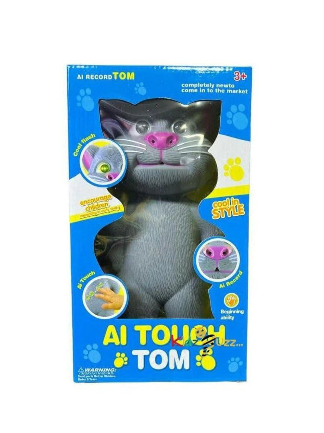 AI Touch Tom — Интерактивный говорящий кот-игрушка