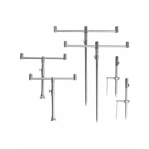 Подставки под удилища с буз-барами Rod-pod TZB-011 нержавеющая сталь