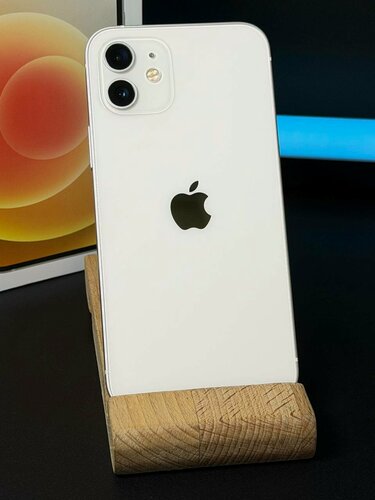 Изображение товара Смартфон Apple iPhone 12, 64gb, White, RU, nano SIM + eSIM