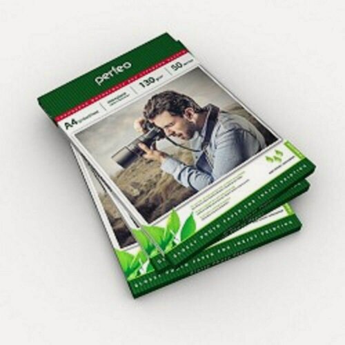 Изображение товара Perfeo PF-GLA4-130/50 Бумага Perfeo глянцевая 50л, А4 130 г/м2