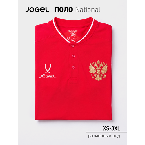 фото Футболка спортивная jogel, размер s, красный