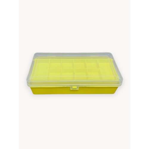 Коробка рыболовная 2 яруса / контейнер для приманки / органайзер рыболовный 21х10х5.5 см