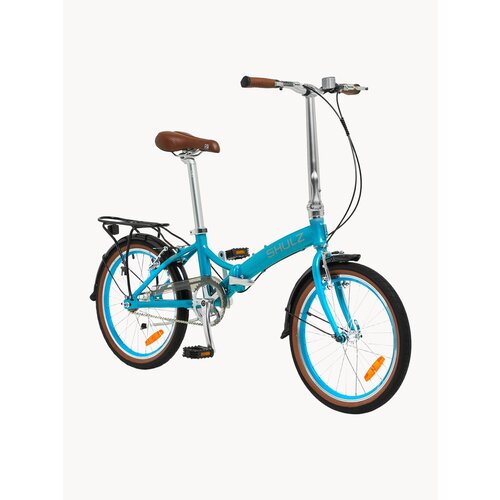 Складной велосипед SHULZ GOA Single Бирюзовый, колёса 20