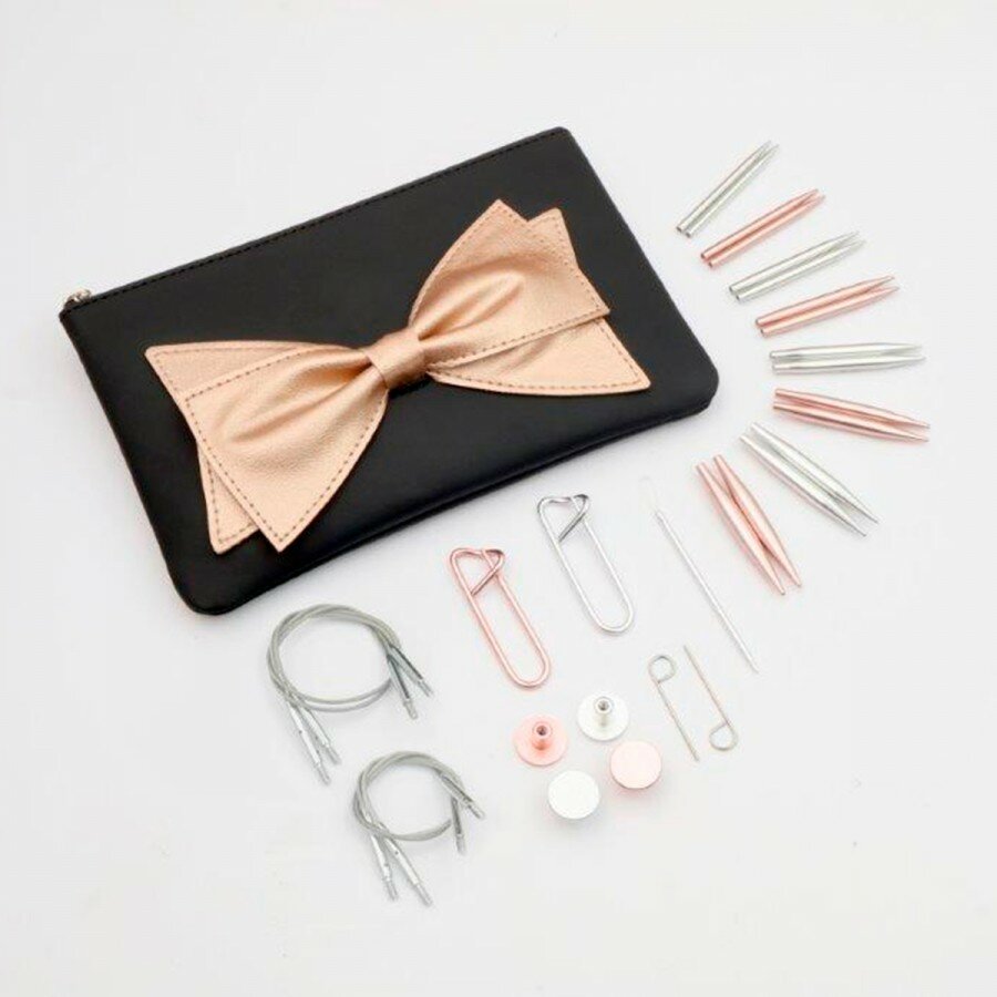 Подарочный набор спиц съемных мини Мини Букет», длина 5см, 8 размеров, KnitPro, 47600