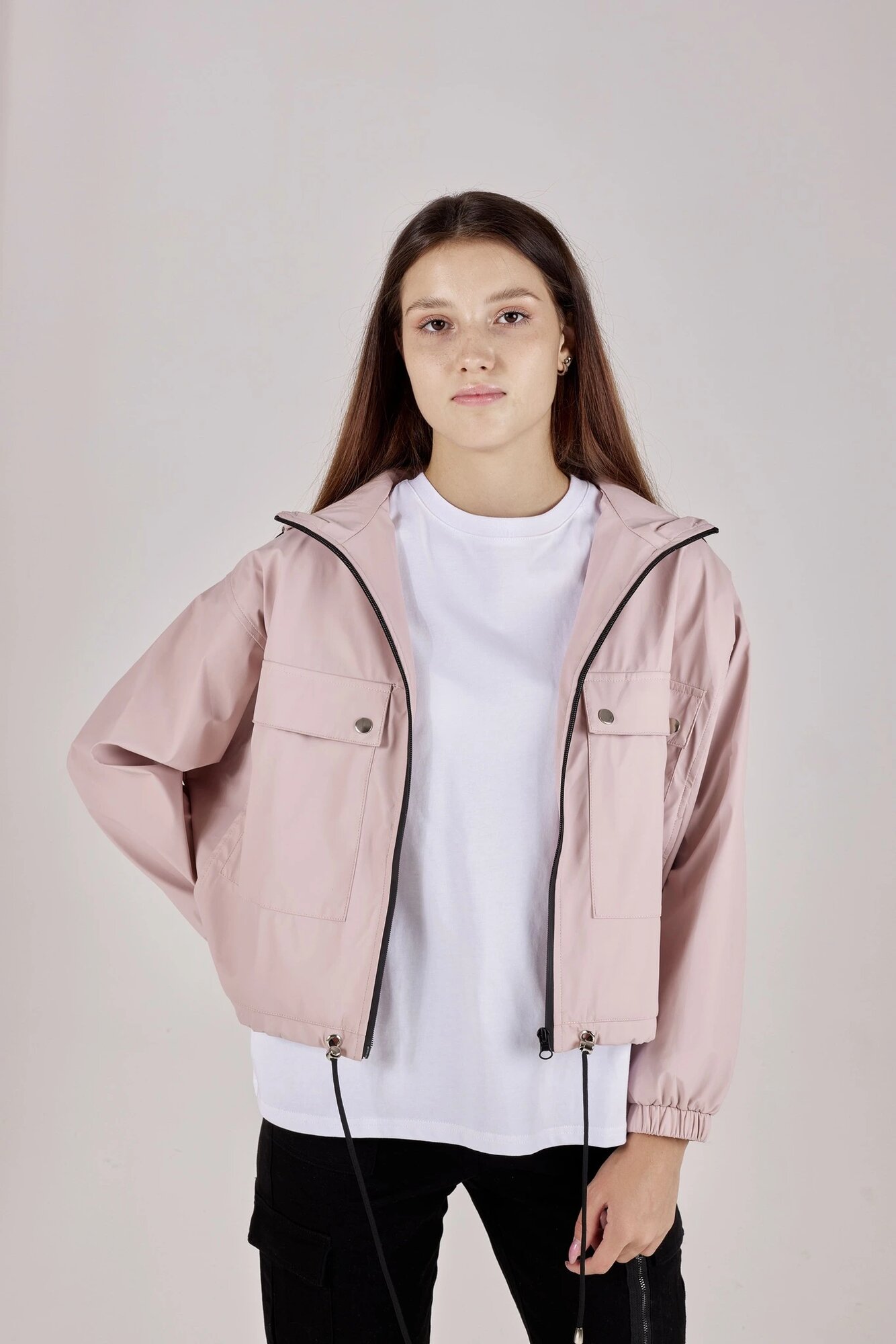 Ветровка Selfie, размер M, розовый — фото 1