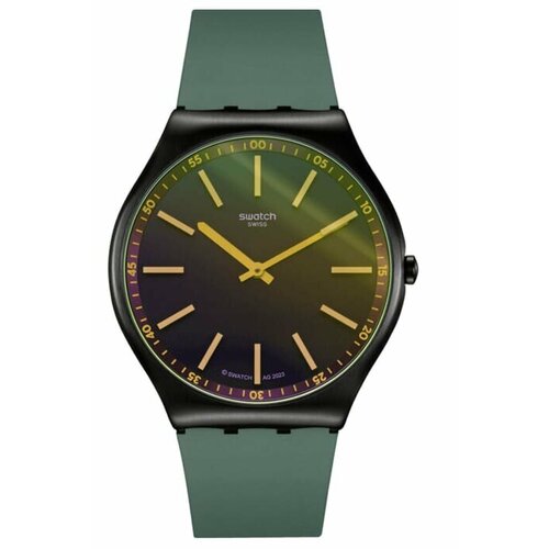 фото Наручные часы swatch, черный