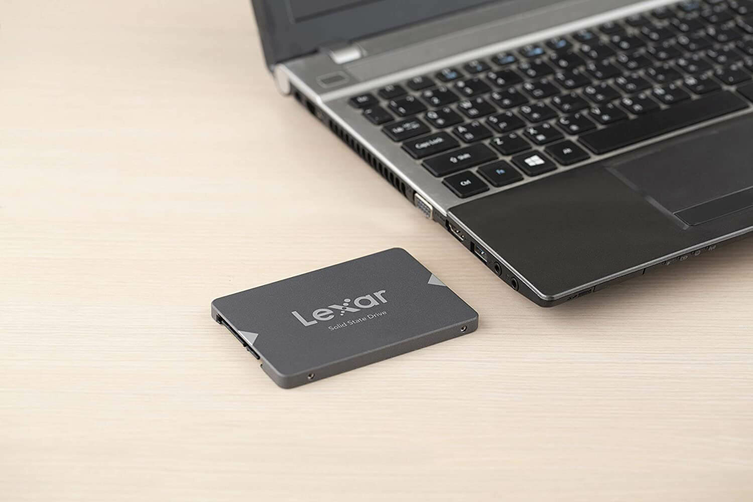 Жесткий диск SSD 512 ГБ, Lexar NS100 2,5 дюйма SATA 6 Гбит/с — фото 1