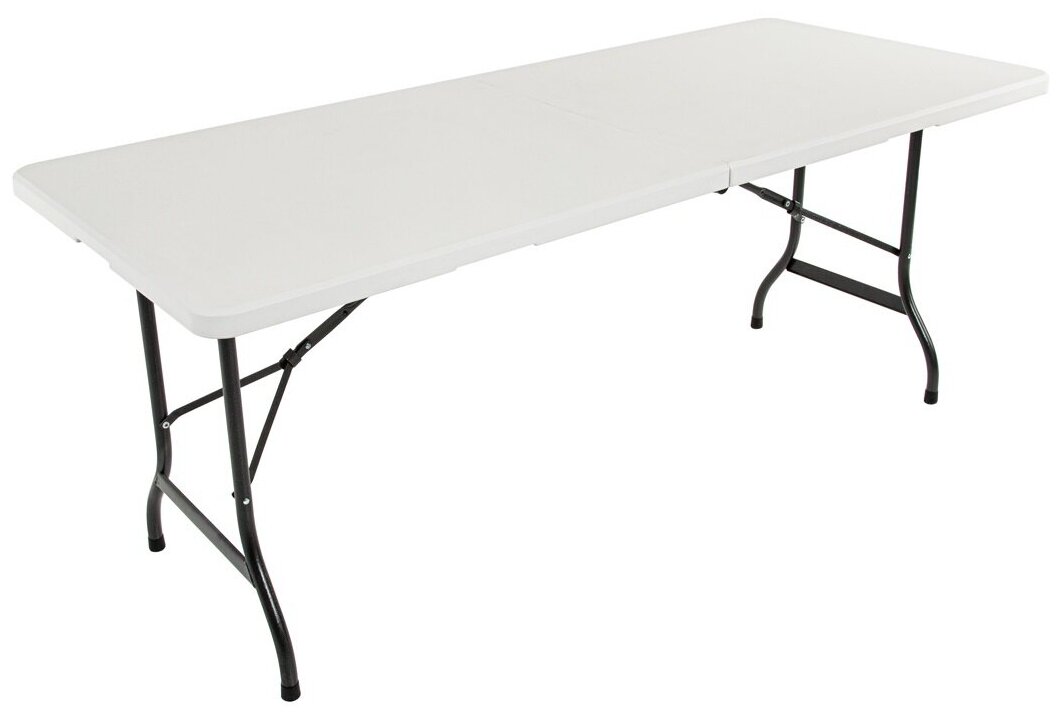 Стол обеденный садовый Green Glade F183 ДхШ: 180х74 см белый