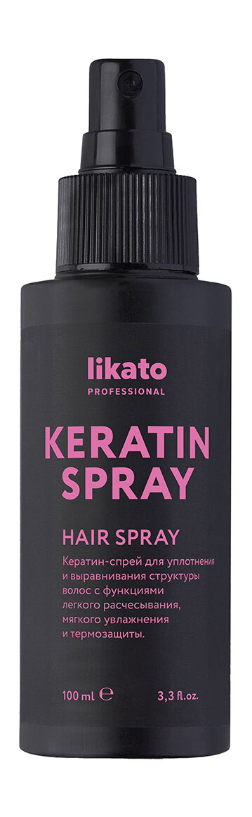 LIKATO PROFESSIONAL Кератин-спрей для волос Keraless, 100 мл