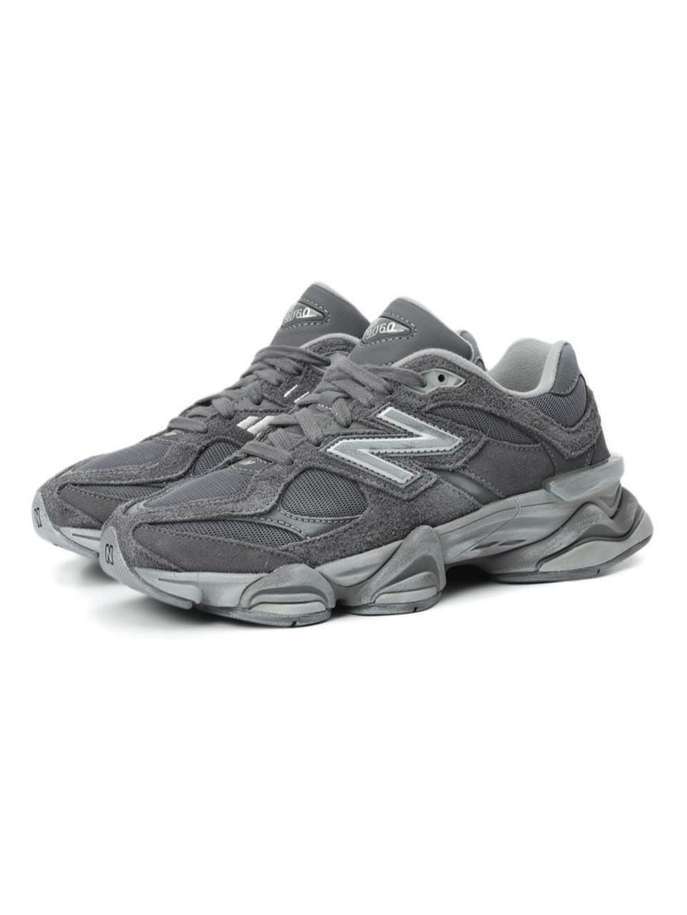 Кроссовки New Balance 9060, полнота F (EU)/ на среднюю стопу, размер 41.5, Magnet Grey/Black