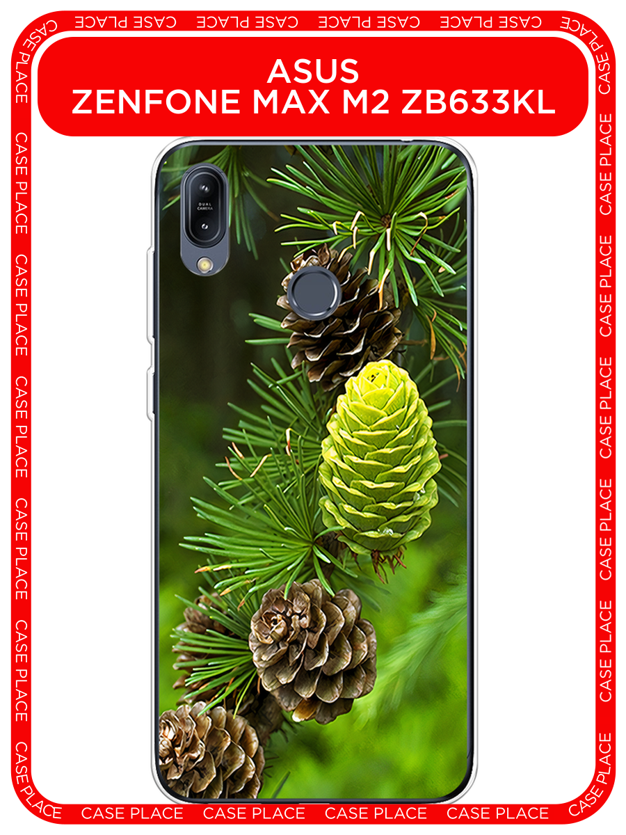 Чехол на Asus Zenfone Max M2 ZB633KL / Асус Зенфон Макс М2 ZB633KL с принтом Лес 13