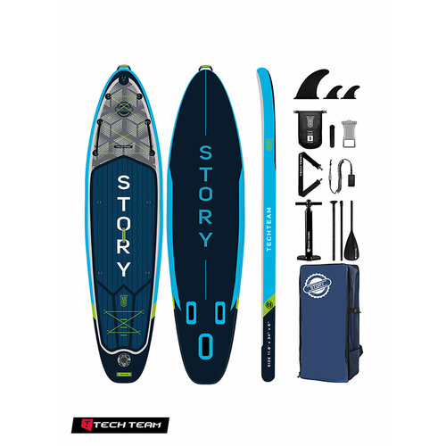 Сапборд TechTeam Story 11'6 (350х86х15) надувной SUP