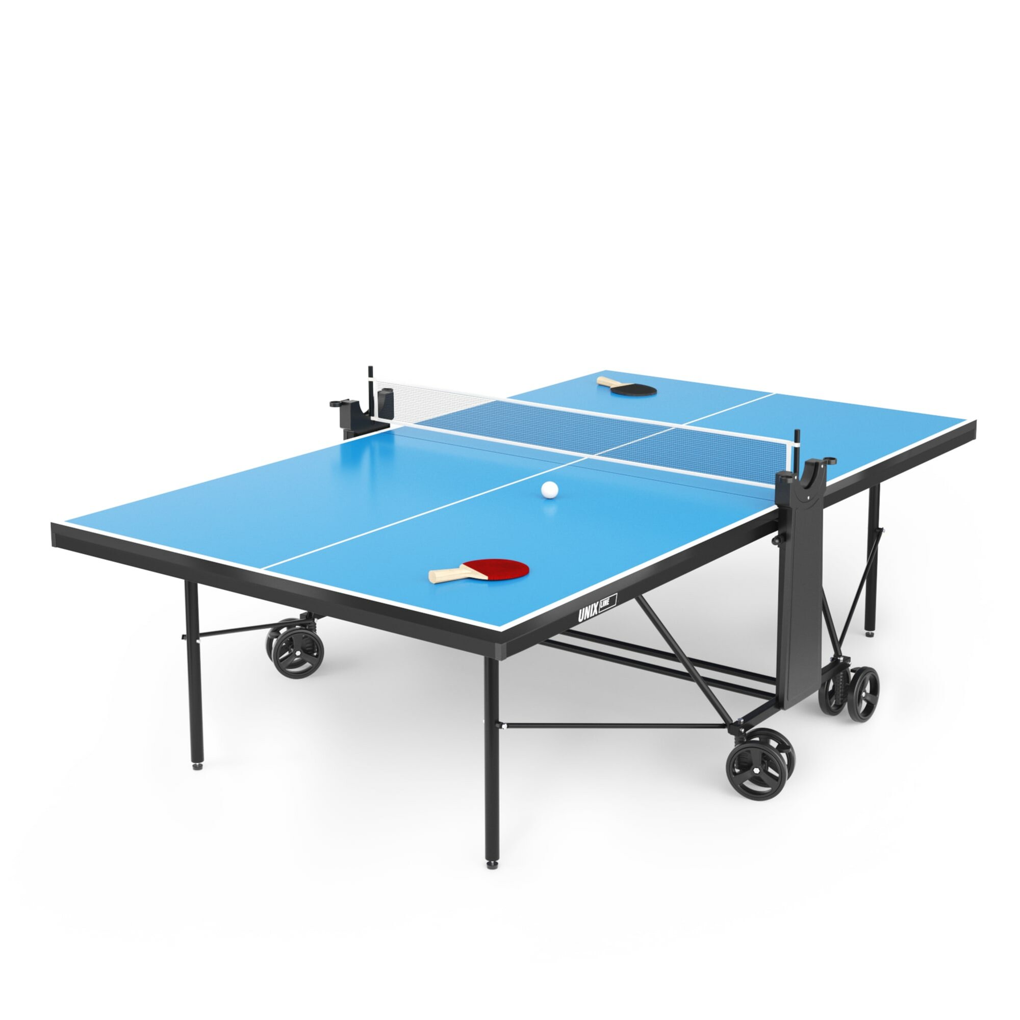 UNIX Line Теннисный стол UNIX Line Compact indoor 18mm MDF (Blue)