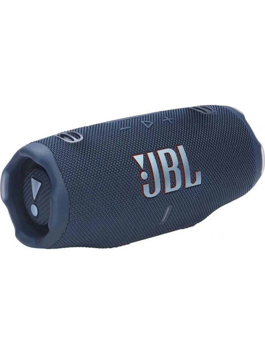 Портативная акустика JBL "Charge 6", Bluetooth, влагозащита, питание автономное, синяя — фото 1