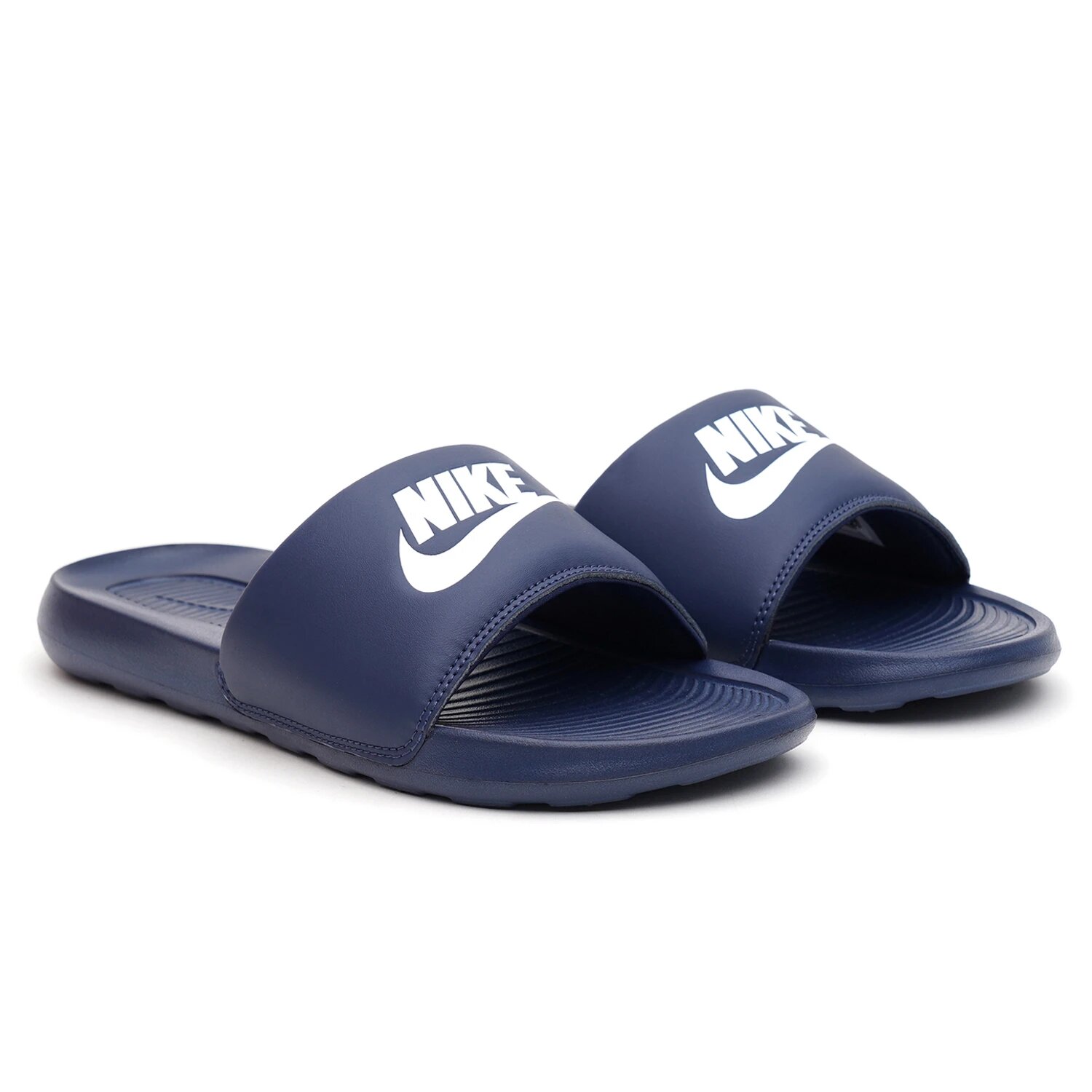 Шлёпанцы NIKE, размер 45 EU, синий — фото 1