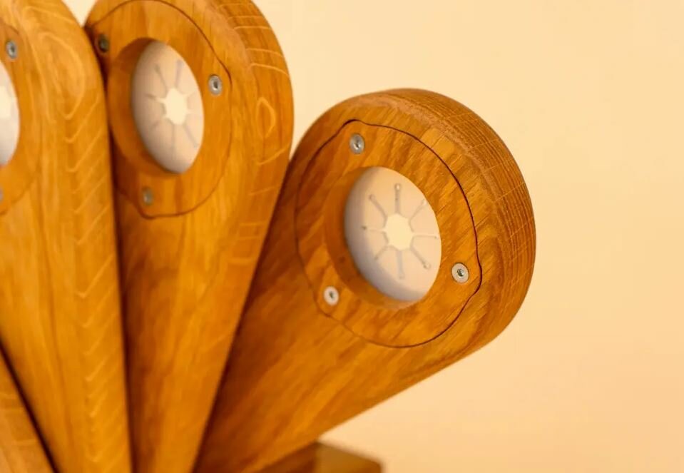 Держатель для веников WoodSon Эдельвейс дуб (арт. WD9) — фото 1