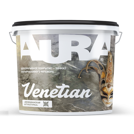 Aura Venetian покрытие декоративное для создания эффекта полированного мрамора (8 кг)