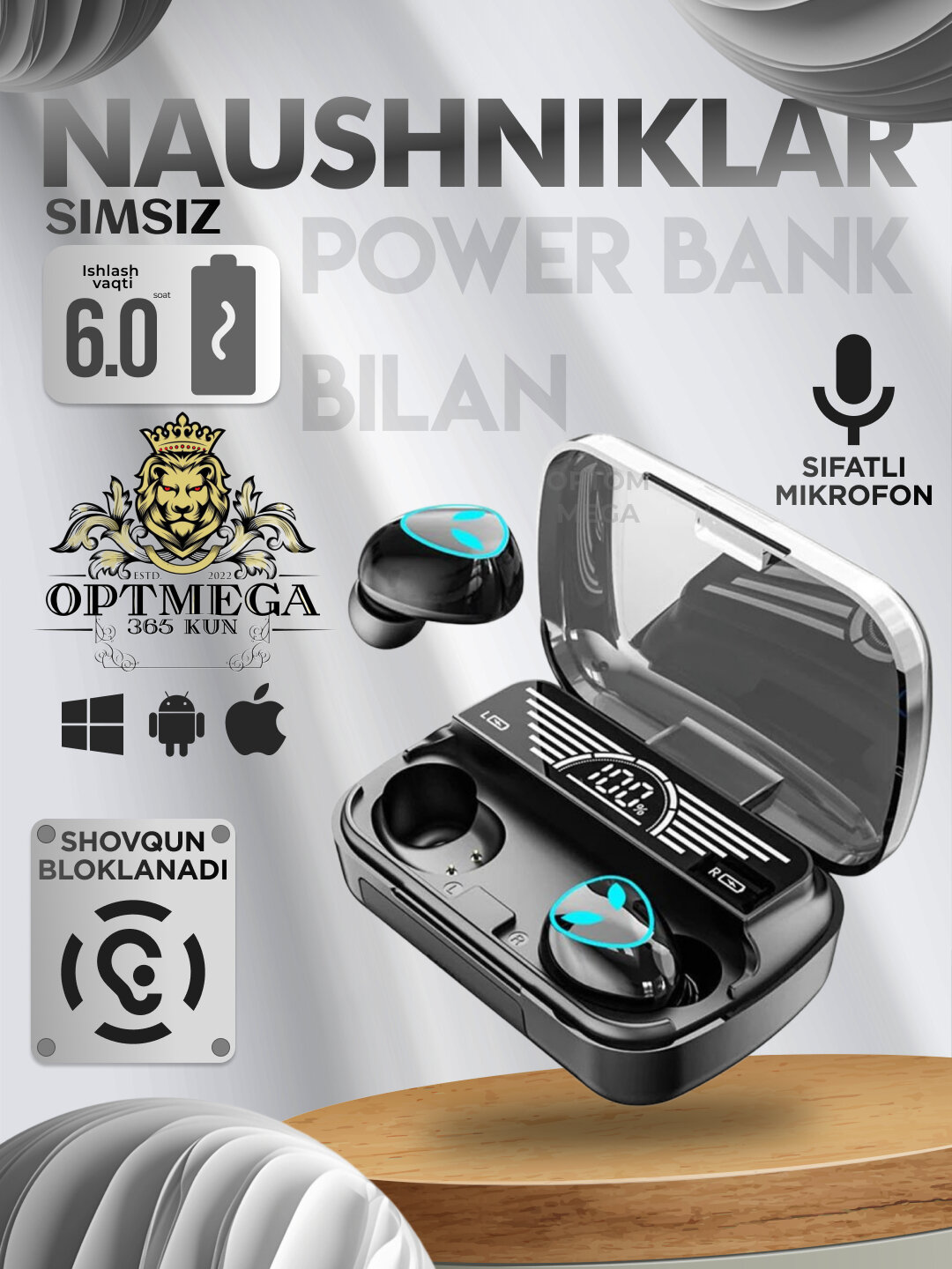 Беспроводные Bluetooth наушники Pods Рro, pods 3, pro5, max, M10, AIR 31, P9