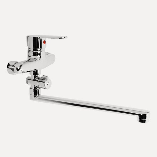 Изображение товара Смеситель для ванны ZEIN Z3380, картридж 35 мм, с душевым набором, лейка 4 режима, хром