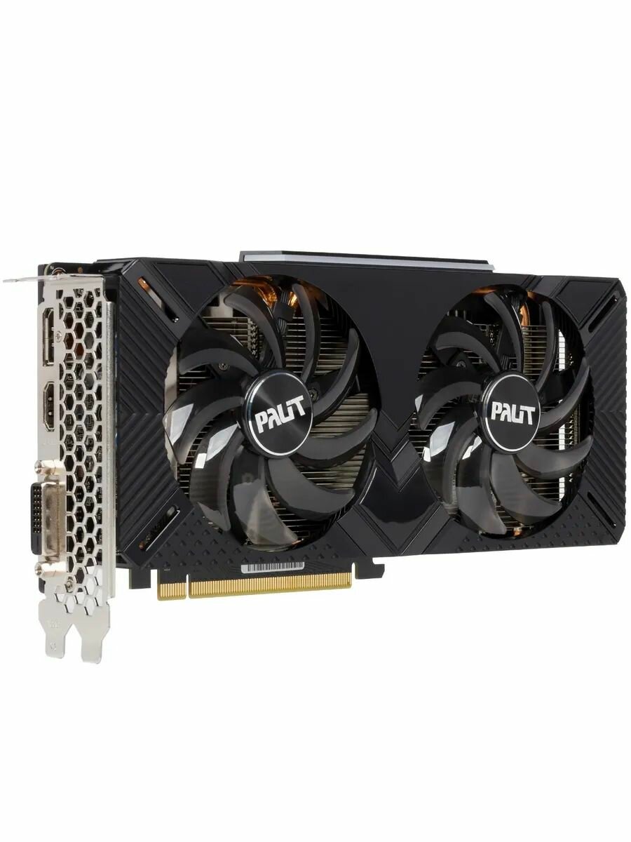 Игровая Видеокарта PALIT GTX1660SUPER Gaming Pro 6G , GDDR6, c подсветкой — фото 1