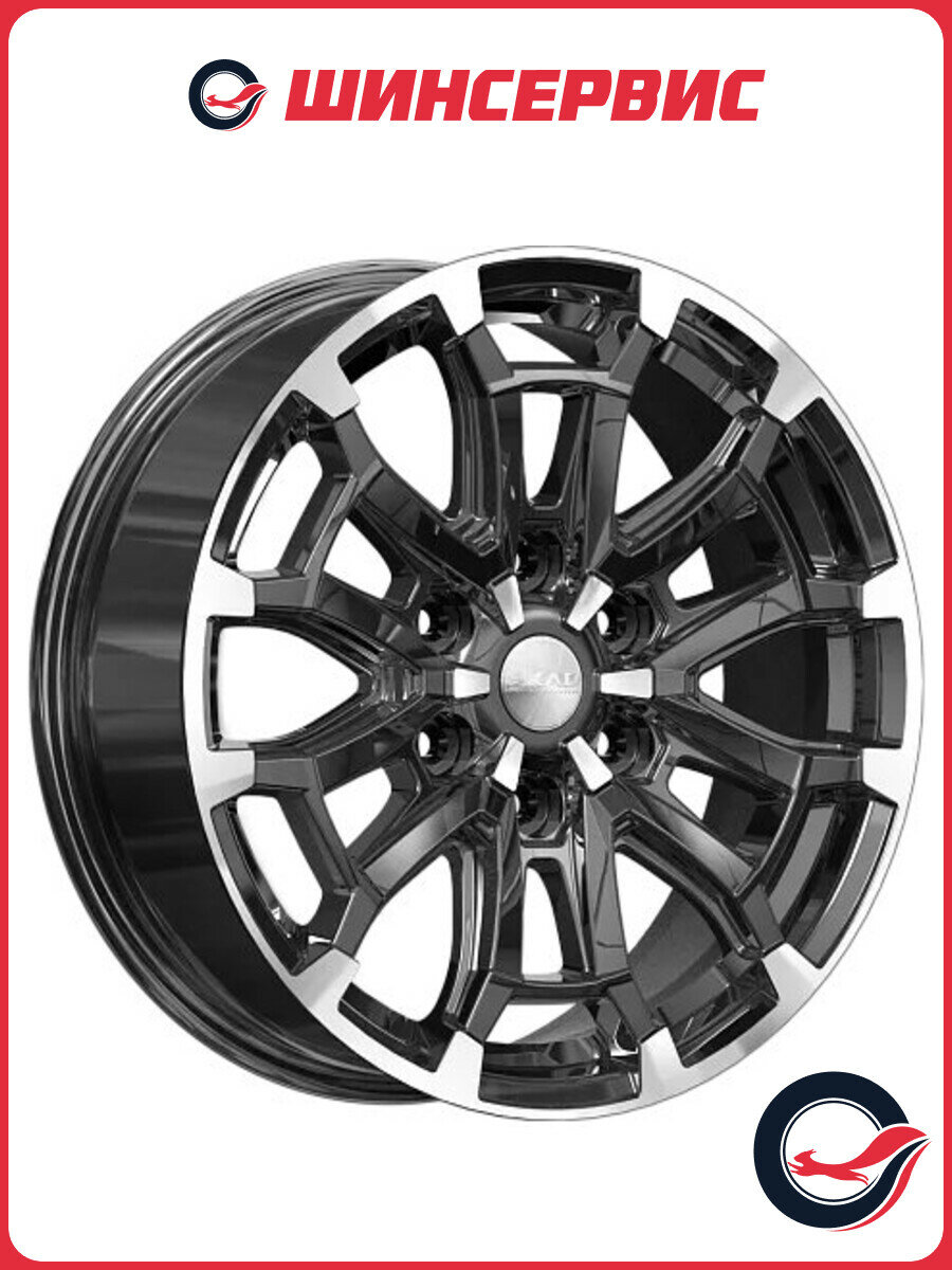 Литой диск Скад Авилис R18x8.0J 6x139.7 ET25 ЦО106.1