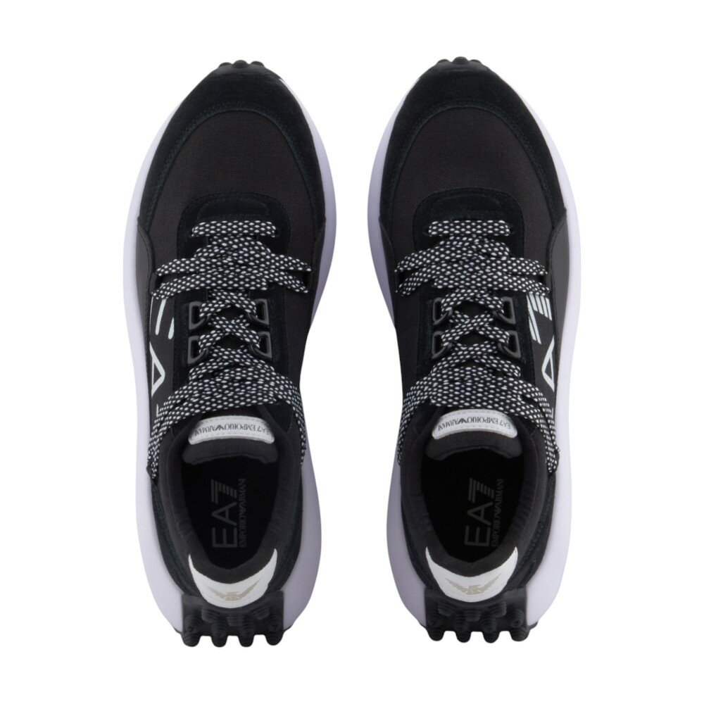 Кроссовки EA7 EMPORIO ARMANI, размер 38, черный — фото 1