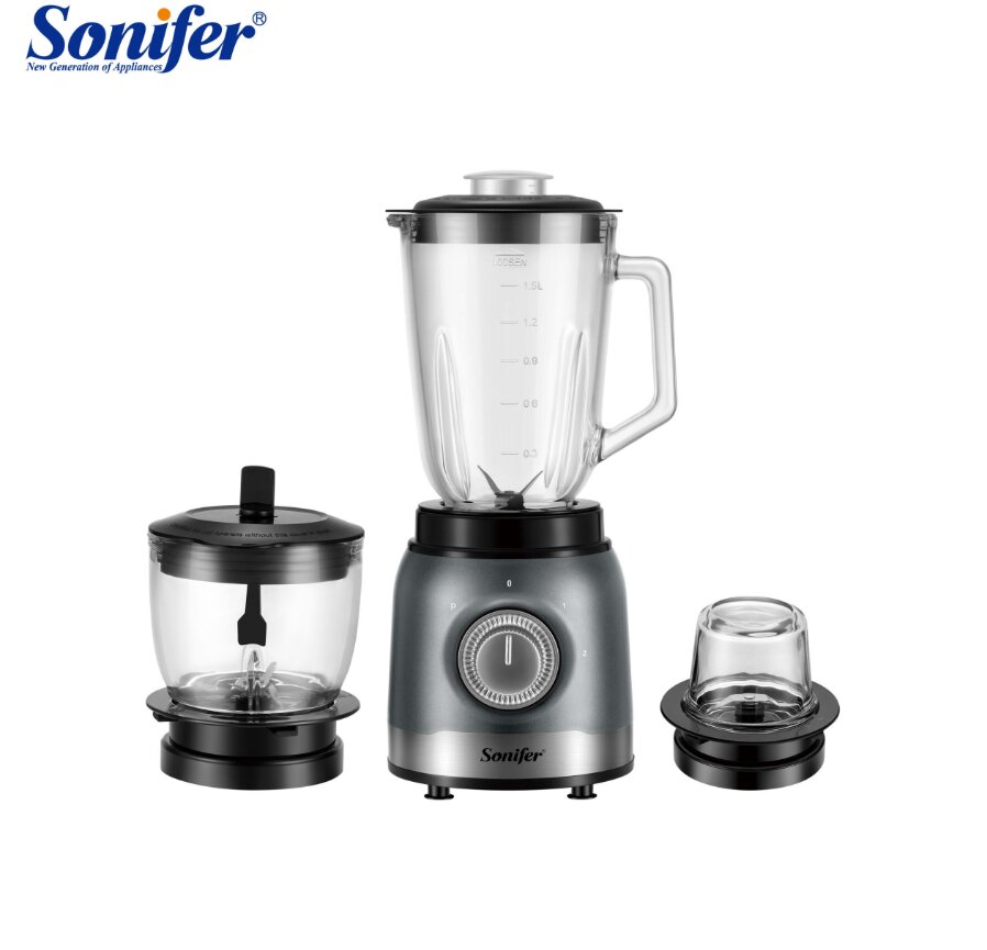 Blender-измельчитель-кофемолка Sonifer SF-8125, многофункциональное устройство - 6