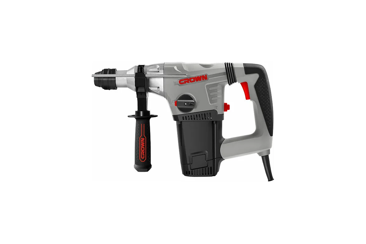 Перфоратор CROWN CT18116BMC, кейс, SDS+, 1050 Вт, патрон 26 мм — фото 1