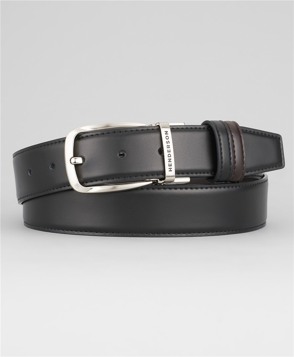 Ремень HENDERSON для мужчин, размер 135, коричневый