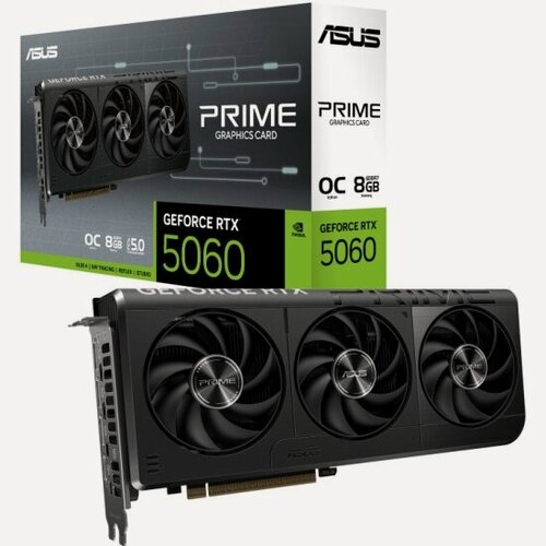 Изображение товара Видеокарта Asus GeForce RTX 5060 PRIME OC 8G