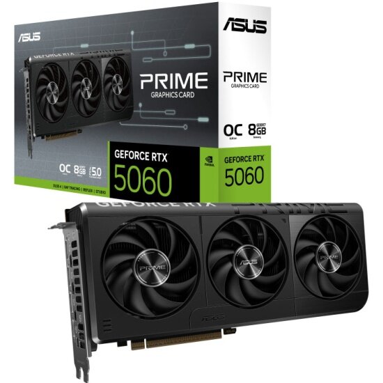 Видеокарта Asus GeForce RTX 5060 PRIME OC 8G